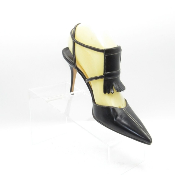 Cole Haan Collection Size 7 B Black Sandals R1 C5 - Picture 2 of 8